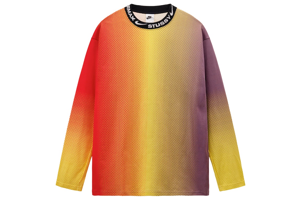 Pre-owned Nike X Stussy L/s T-shirt (asia Sizing) Multi