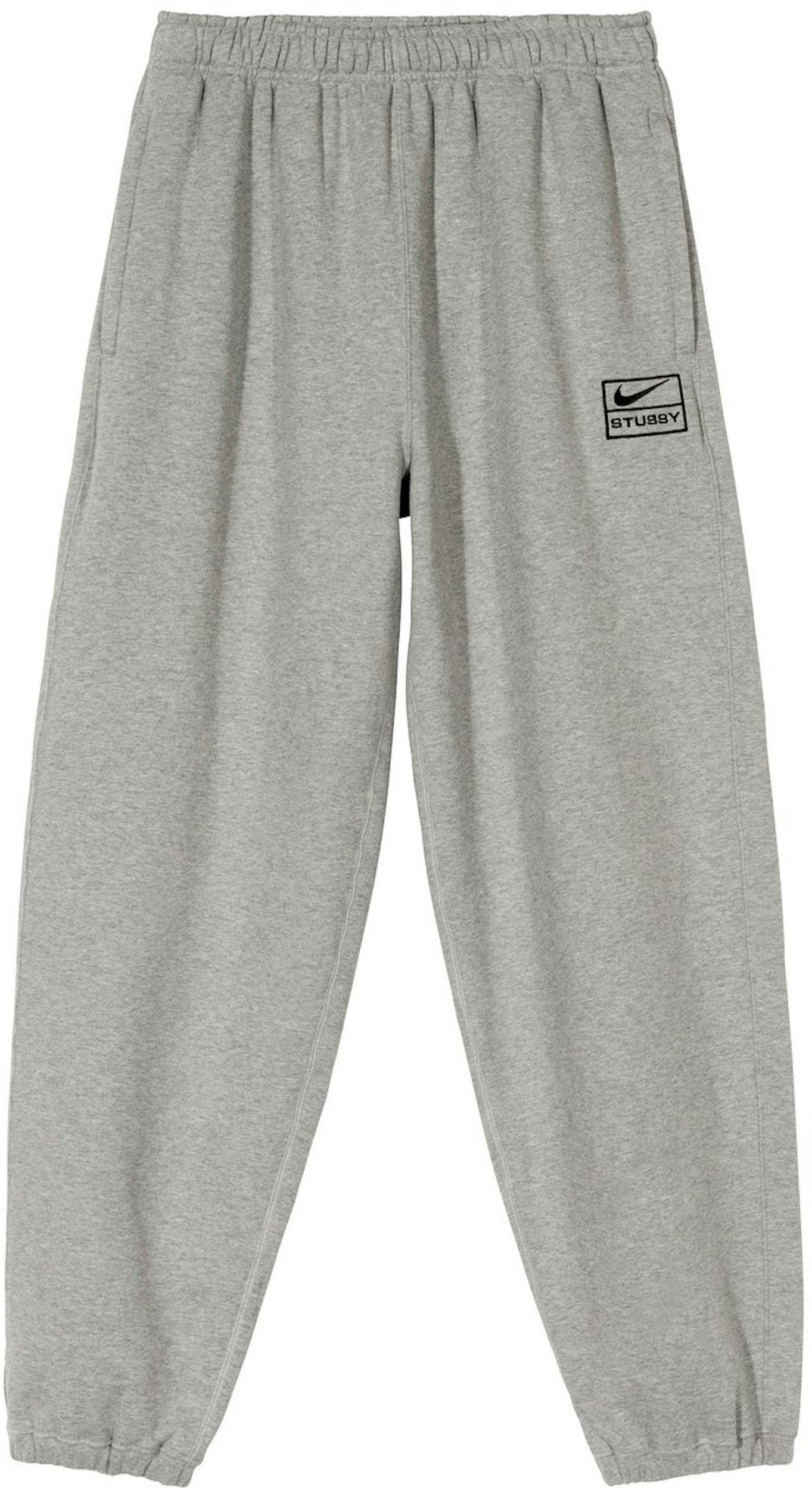 Nike x Stussy NRG BR Fleece Pant Gray - SS20