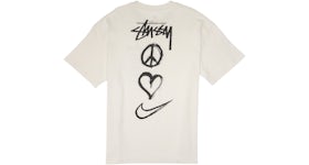 Nike x Stussy Peace, Love, Swoosh T-shirt (US Sizing) White
