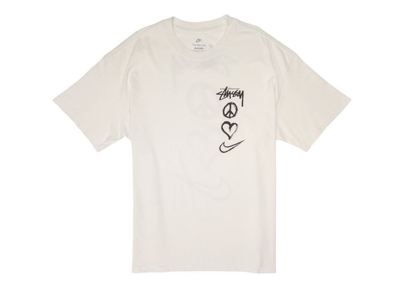 Nike x Stussy Peace, Love, Swoosh T-shirt (Asia Sizing) White ...