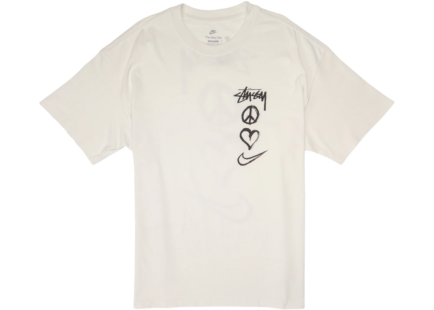 Nike x Stussy Peace, Love, Swoosh T-shirt (Asia Sizing) White
