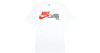 Nike x Stussy International Beach Crew T-Shirt Black Men's - SS20 - US