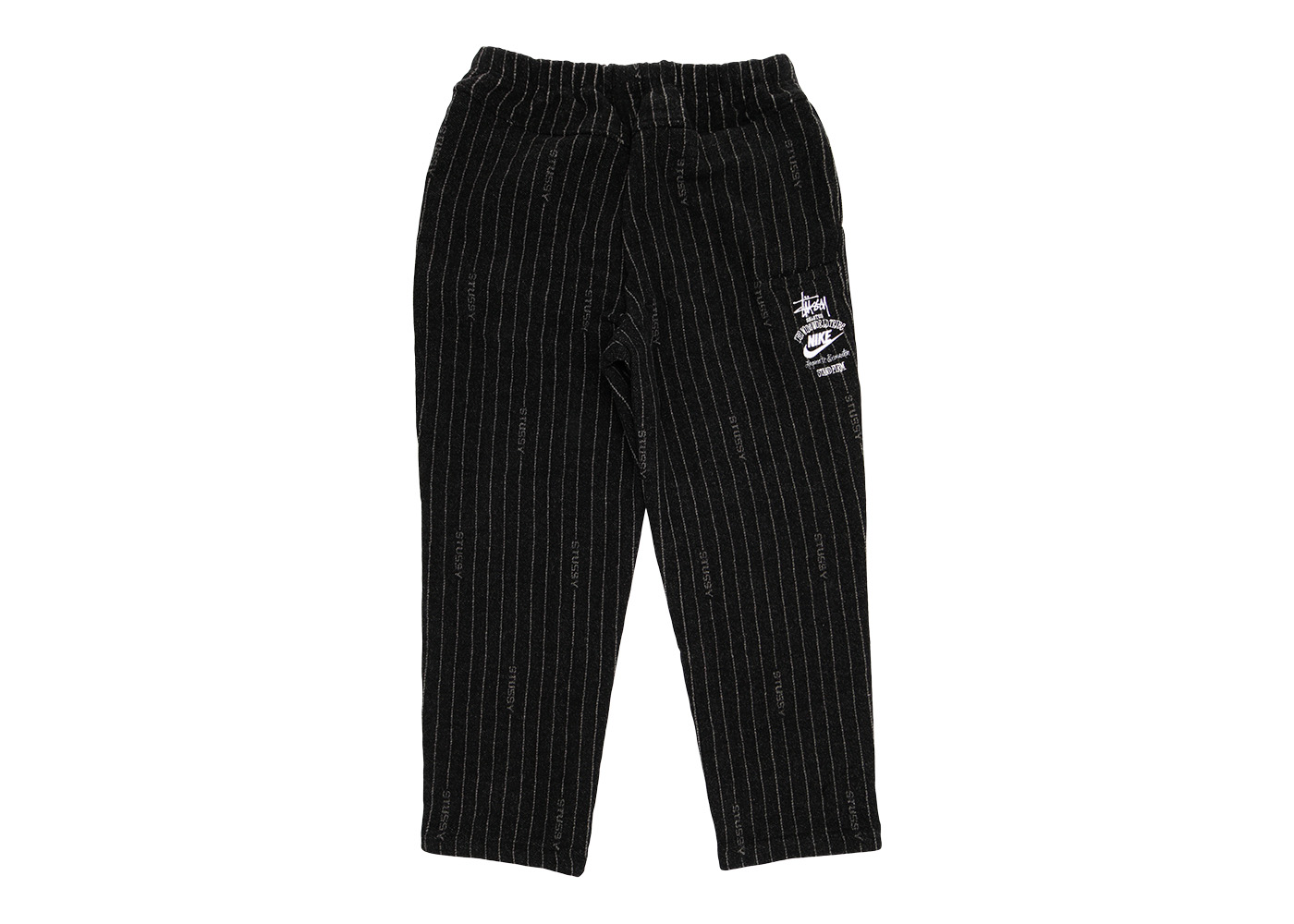Nike x Stussy Striped Wool Pants (Asia Sizing) Black