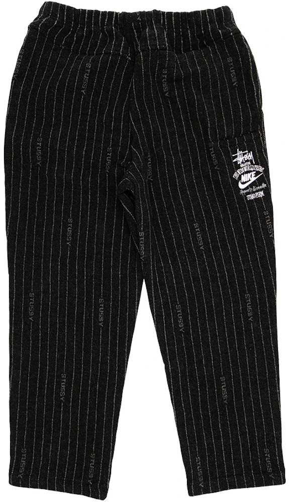 Nike x Stussy Stripe Wool Pant (Antique Black)