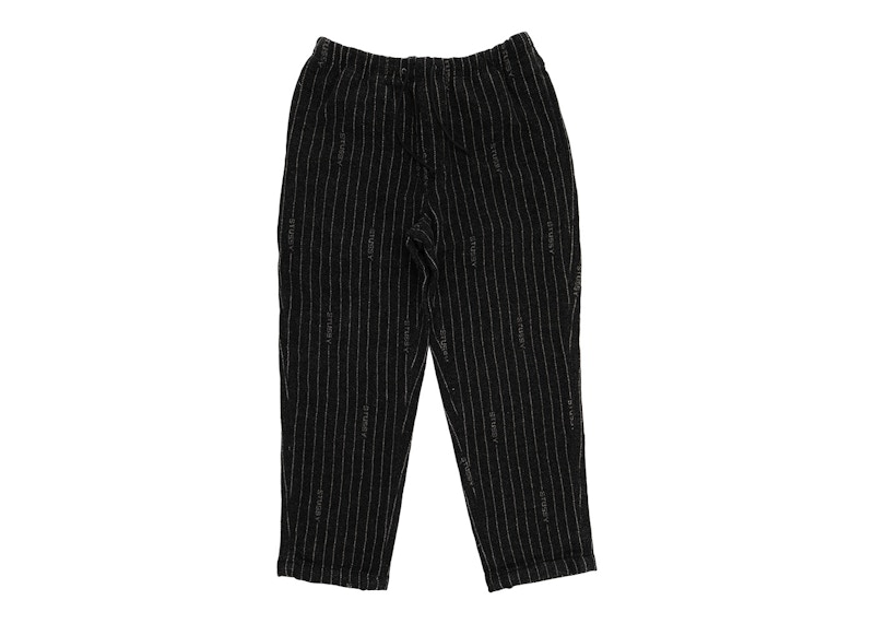 Nike x Stussy Striped Wool Pants Black Men's - SS23 - GB