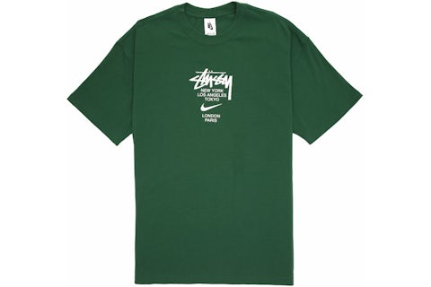 Nike x Stussy International T-shirt Green Men's FW20 US