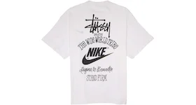 Camiseta Nike x Stussy The Wide World Tribe en blanco