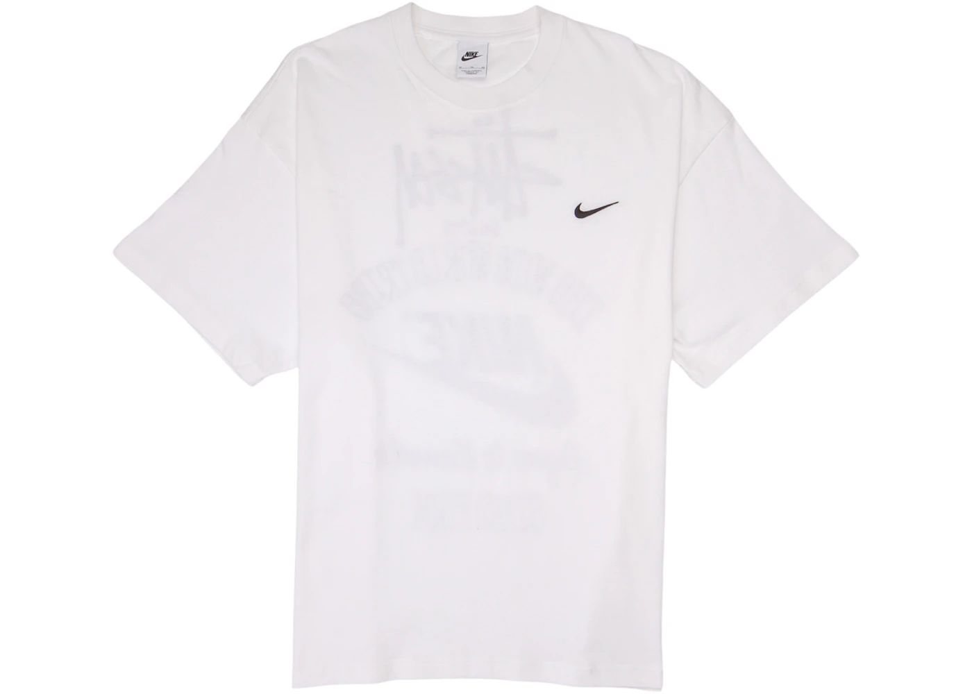 Nike x Stussy The Wide World Tribe T-Shirt White Men's - SS23 - US
