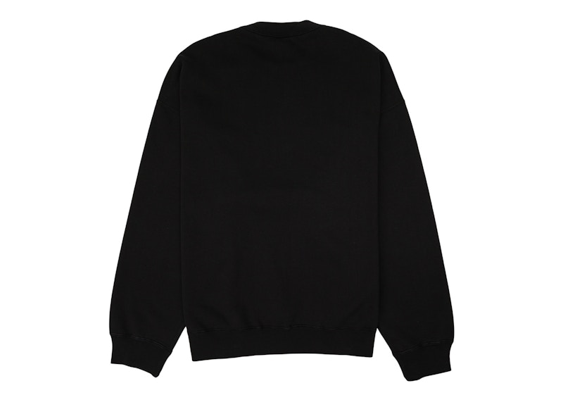 熱い販売 Black Sweatshirt Crewneck Stussy x Nike 新品未使用 サイズ