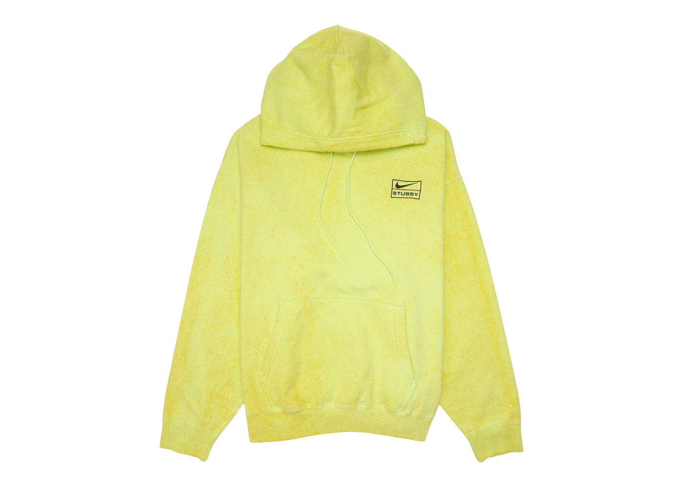 Nike x Stussy Washed Hoodie Volt Men's - SS22 - US