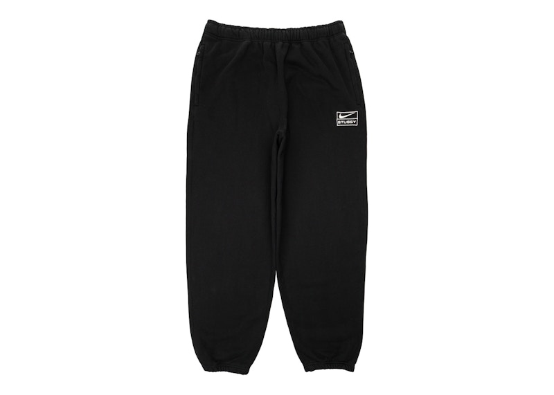 Nike x Stussy Washed Sweatpants Black (SS23) - SS23 Men's - US