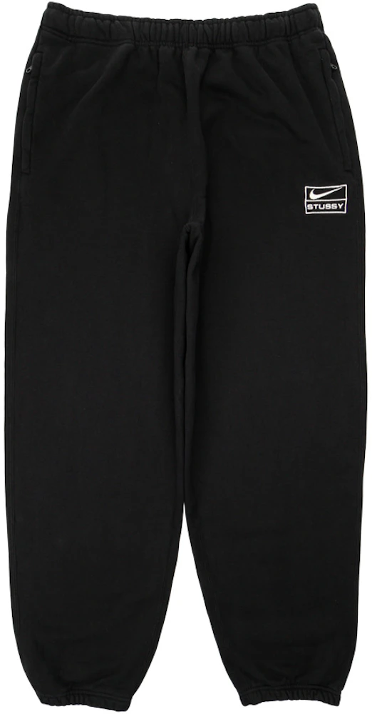 Nike x Stussy Washed Sweatpants (US Sizing SS23) Black