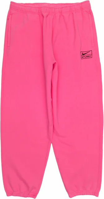 Nike essentials slim sweatpants in pink