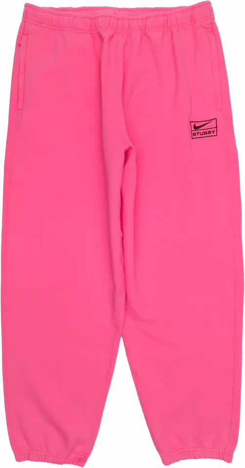 Nike x Stussy Washed Sweatpants Pink Homme - SS22 - FR