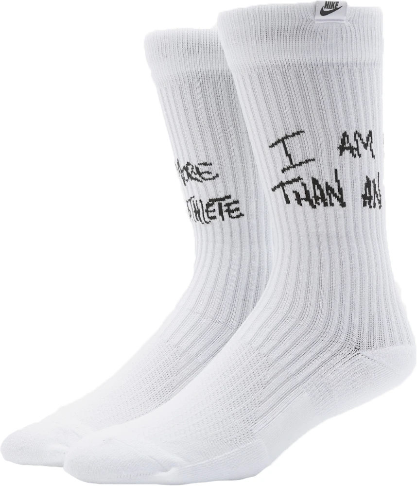 Elite Basketball Crew Socks Nike Navy/White