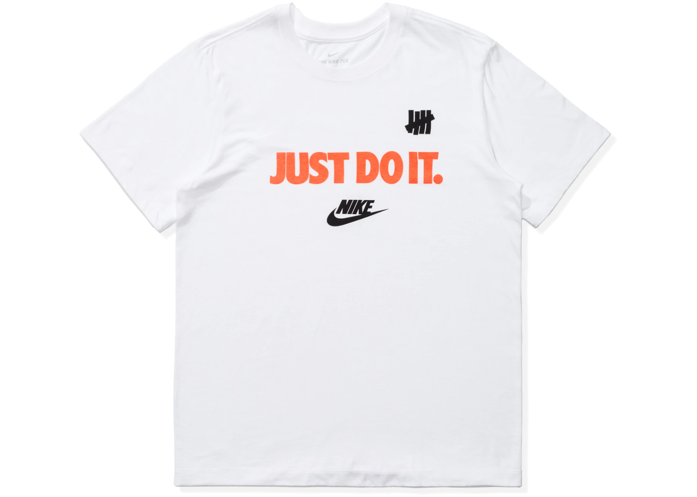bruja Relativamente ironía Nike x Undefeated Just Do It Tee White - FW19 - ES