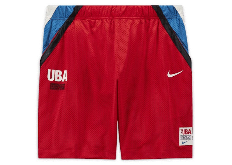 Nike x Undercover Mesh Shorts Red/Black/Blue Men's - SS21 - US