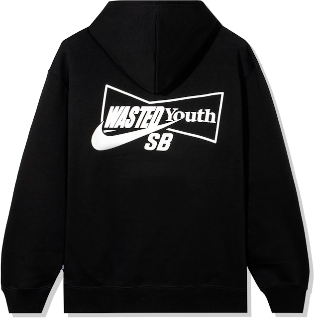 Nike x Wasted Youth Logo Hoodie Black メンズ - SS21 - JP