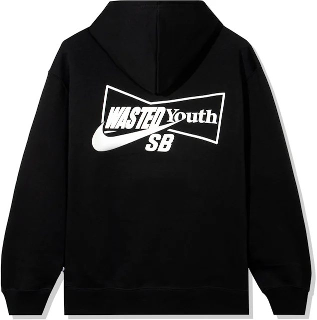 Nike x Wasted Youth Logo Hoodie Black Men's - SS21 - US
