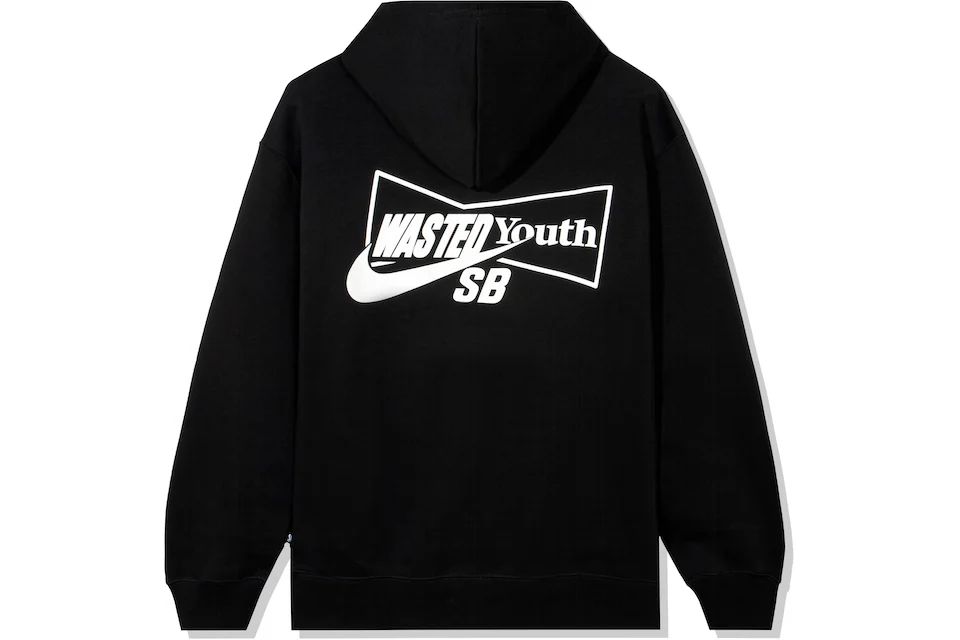 Nike x Wasted Youth Logo Hoodie Black Men's - SS21 - US
