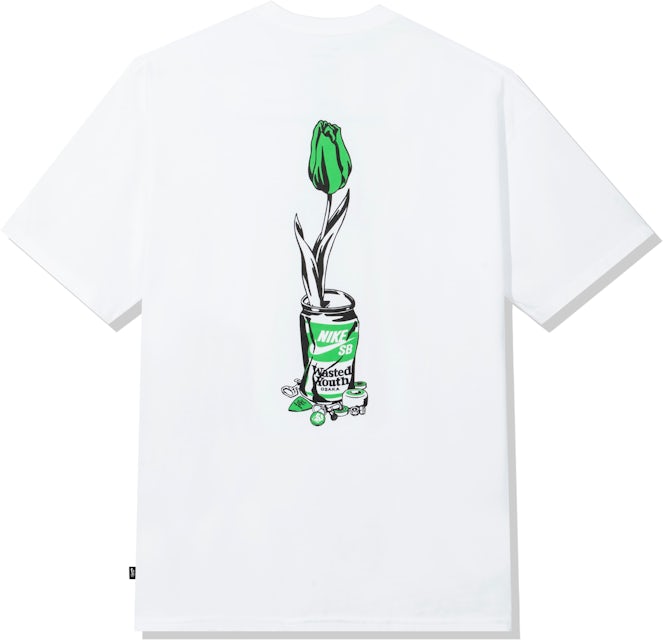 WASTED YOUTH WHITE LOGO Tシャツ-