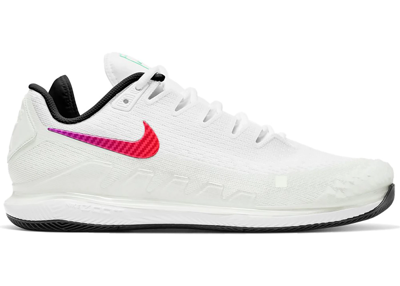 Nikecourt air zoom vapor top x flyknit