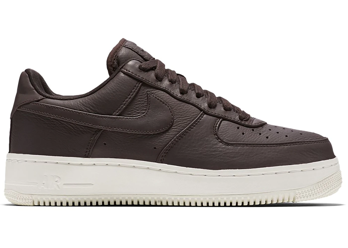 Nike air force 1 low black and brown sale