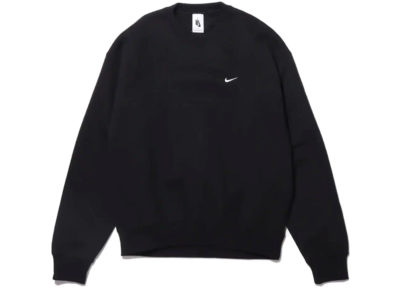 NikeLab Fleece Crew (Asia Sizing) Black Men's - FW21 - US