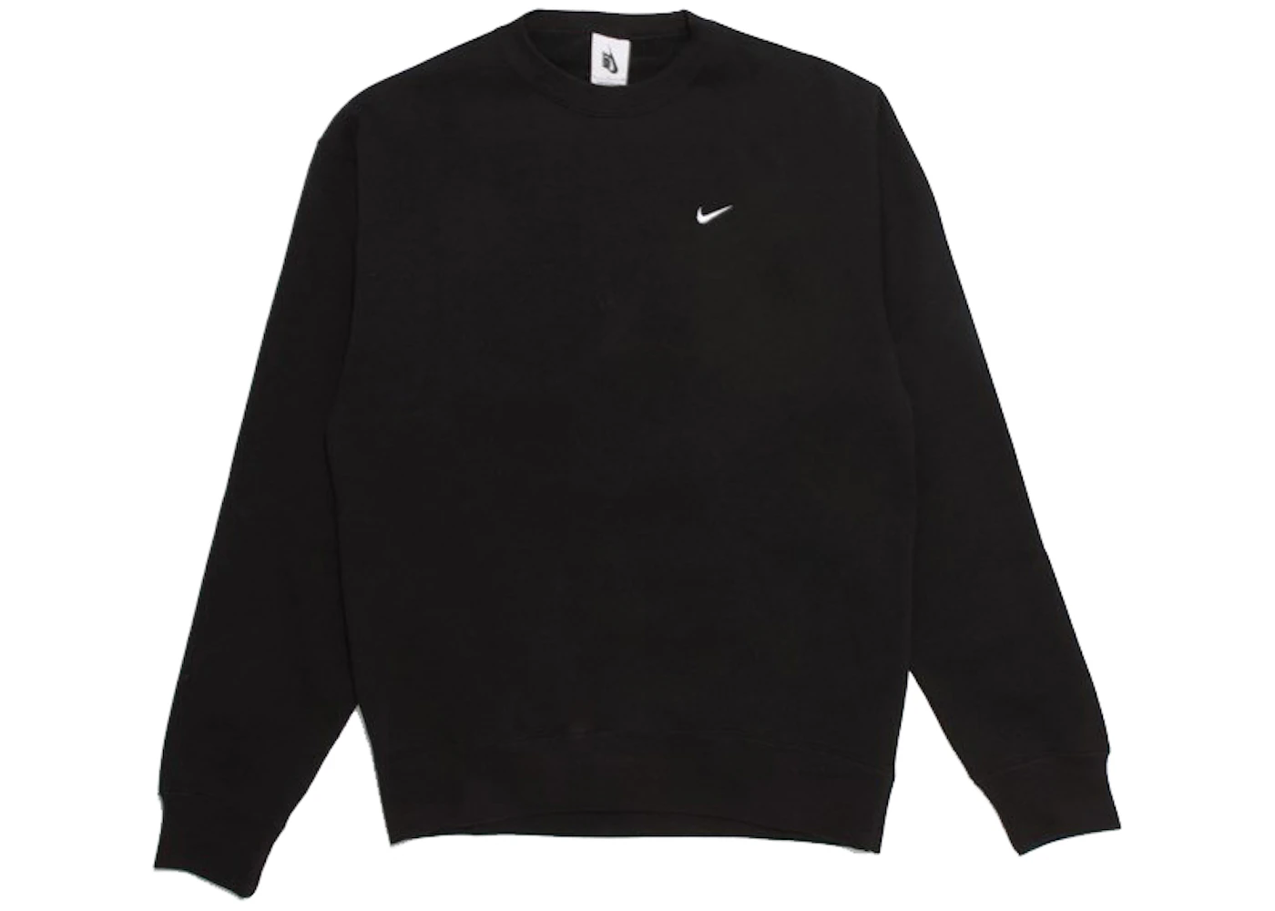 NikeLab Fleece Crew Black/White Men's - US