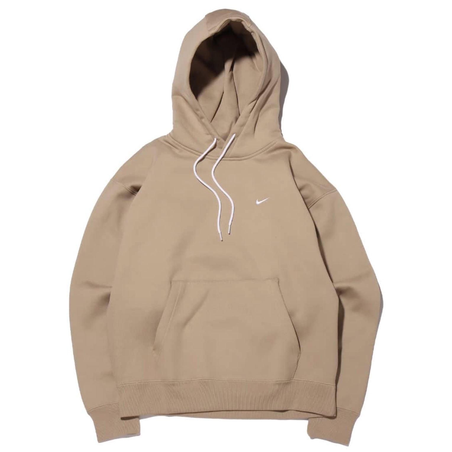 NikeLab Solo Swoosh Fleece Hoodie (Asia Sizing) Khaki Men's - FW21 - US