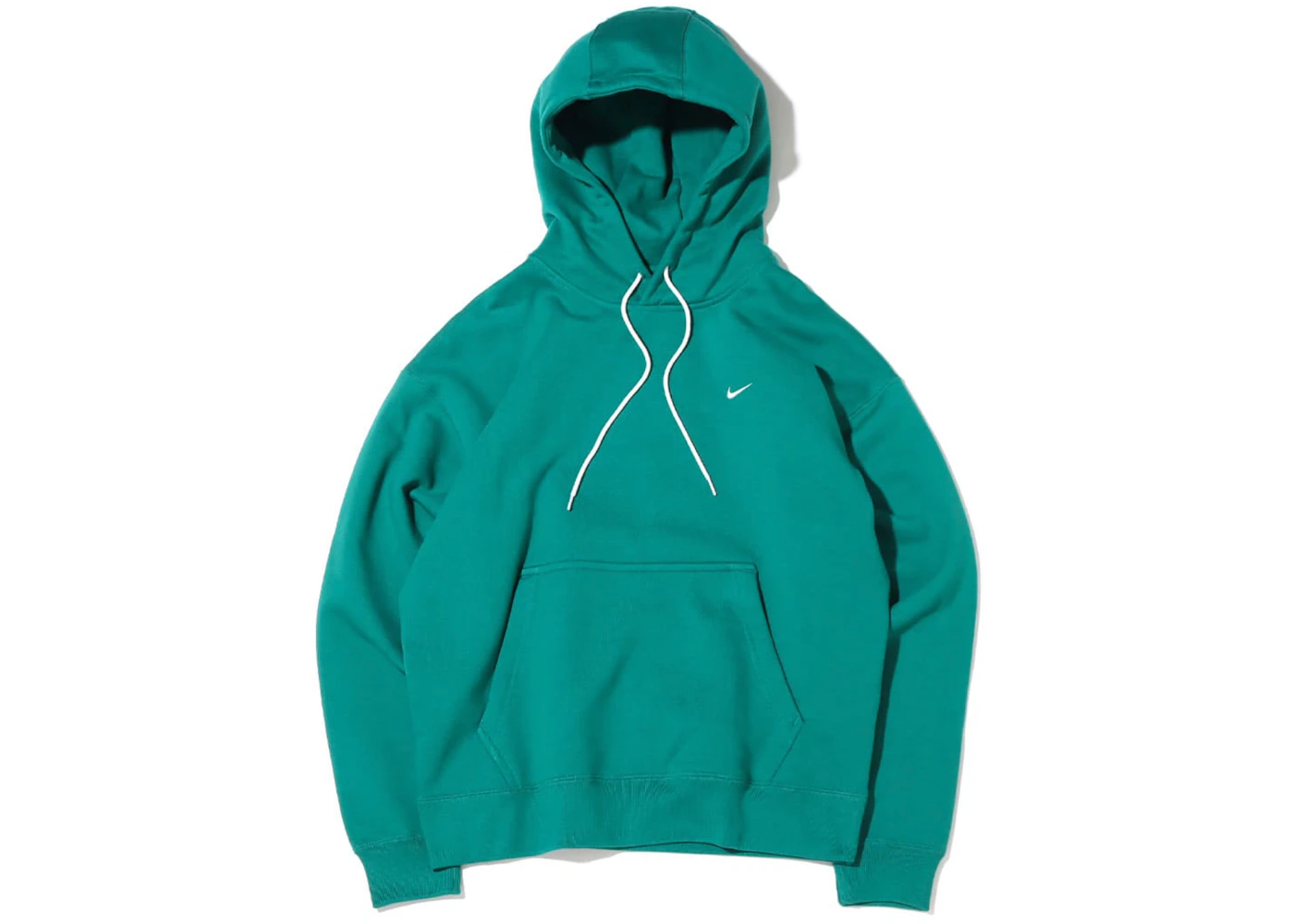 NikeLab Solo Swoosh Fleece Hoodie (Asia Sizing) Mystic Green Men's - FW21 - US