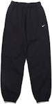 Nike Women's Phoenix Fleece High Waisted Wide Leg Sweatpants Black