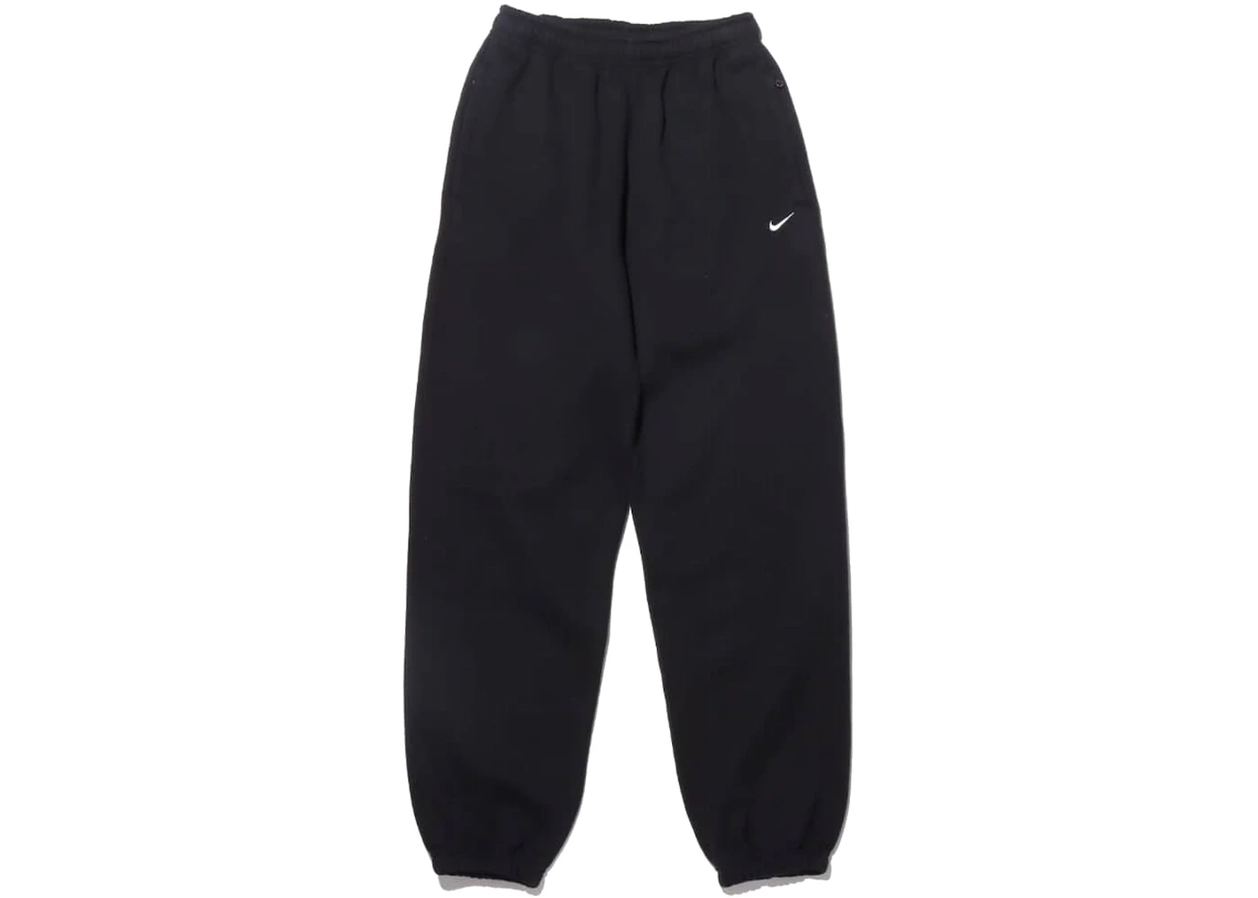 NikeLab Women's Solo Swoosh Fleece Sweatpants (Asia Sizing) Black - FW21 -  US