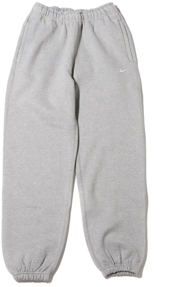 NikeLab Women's Solo Swoosh Fleece Sweatpants (Asia Sizing) Dark Gray ...