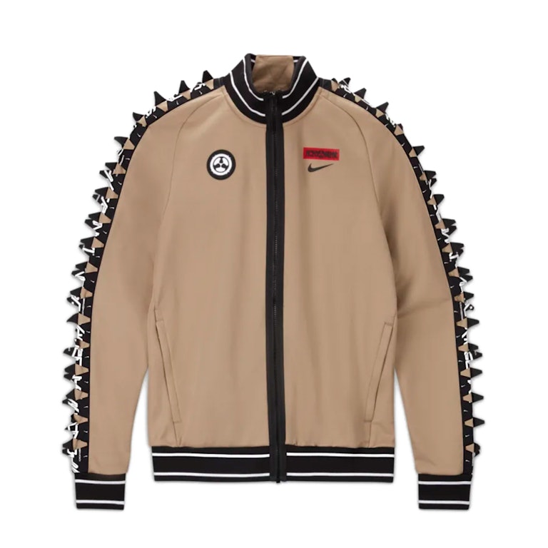 Pre-owned Nike Lab X Acronym Knit Jacket (asia Sizing) Brown