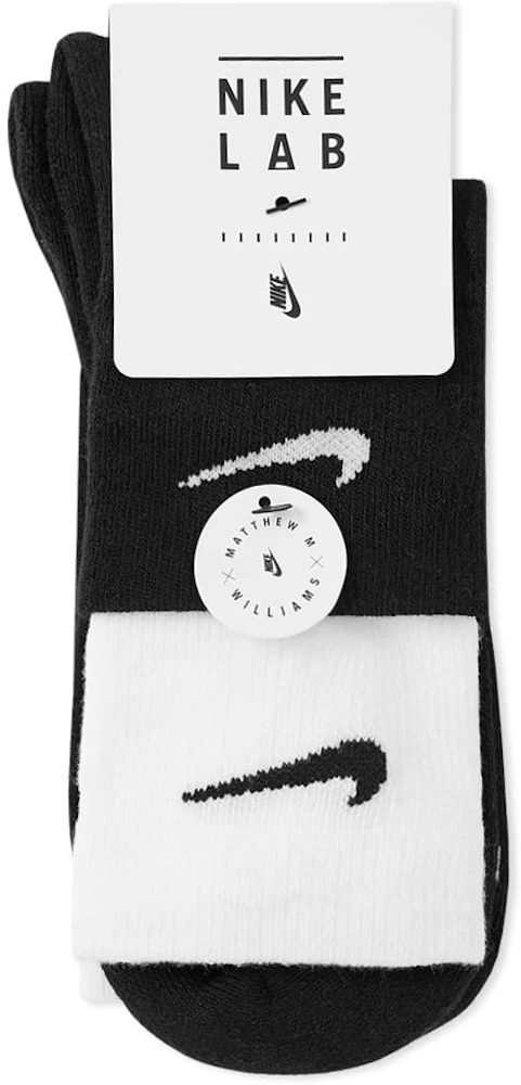 Nikelab x MMW Double Layer Socks Black - SS18 - US