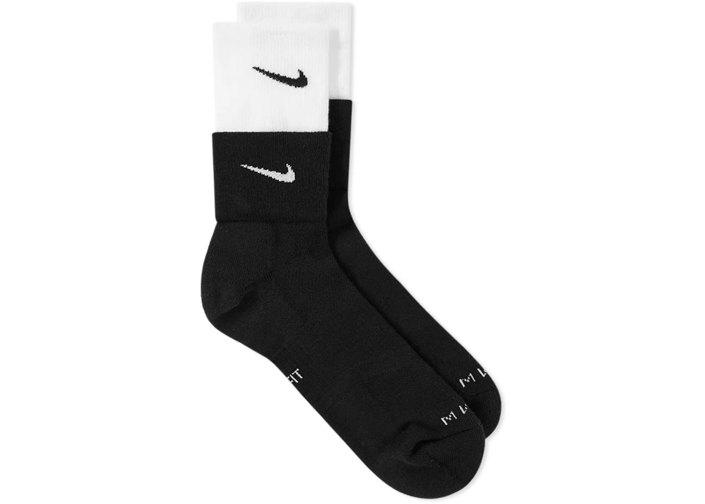 Nikelab x MMW Double Layer Socks Black - SS18 - US