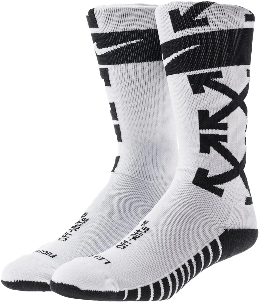 Nikelab OFF-WHITE FB Socks White Men's - SS18 - US