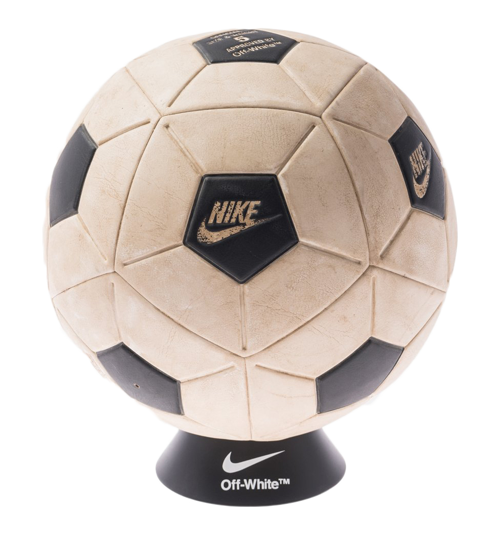 off white nike soccer ball