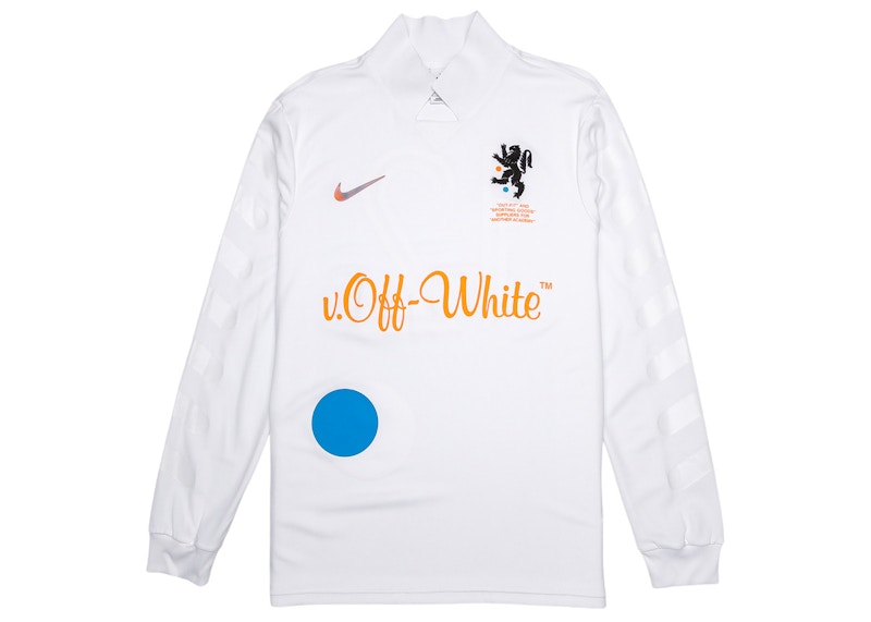 Nikelab x OFF-WHITE Mercurial NRG X FB Jersey White Men's - SS18 - US