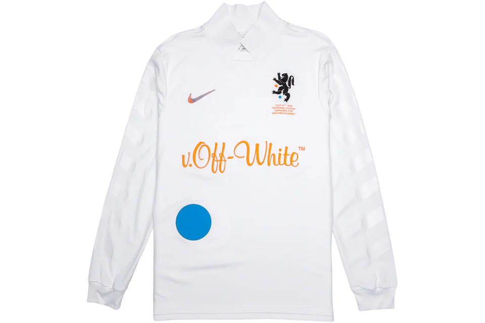 Nikelab x OFF-WHITE Mercurial NRG X FB Jersey White Men's - SS18 - US