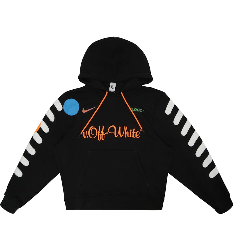 Felpa Nikelab x OFF-WHITE Mercurial NRG X nero Uomo SS18 IT