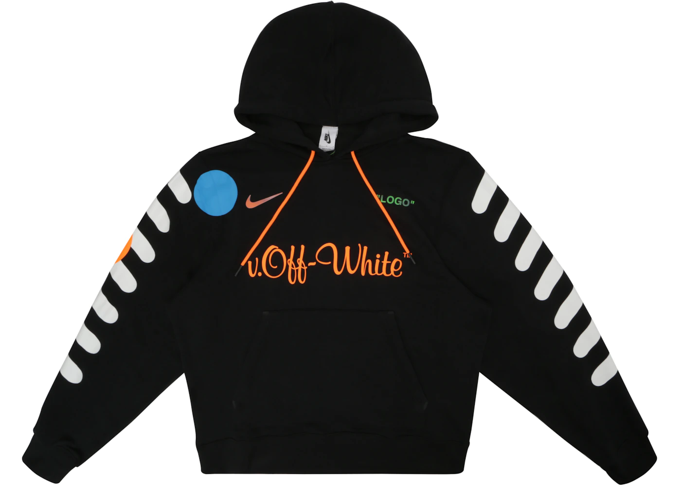 Nikelab X Off White Mercurial Nrg X Hoodie Black Ss18 Nikelab X Off White Mercurial Nrg X Hoodie Black Ss18