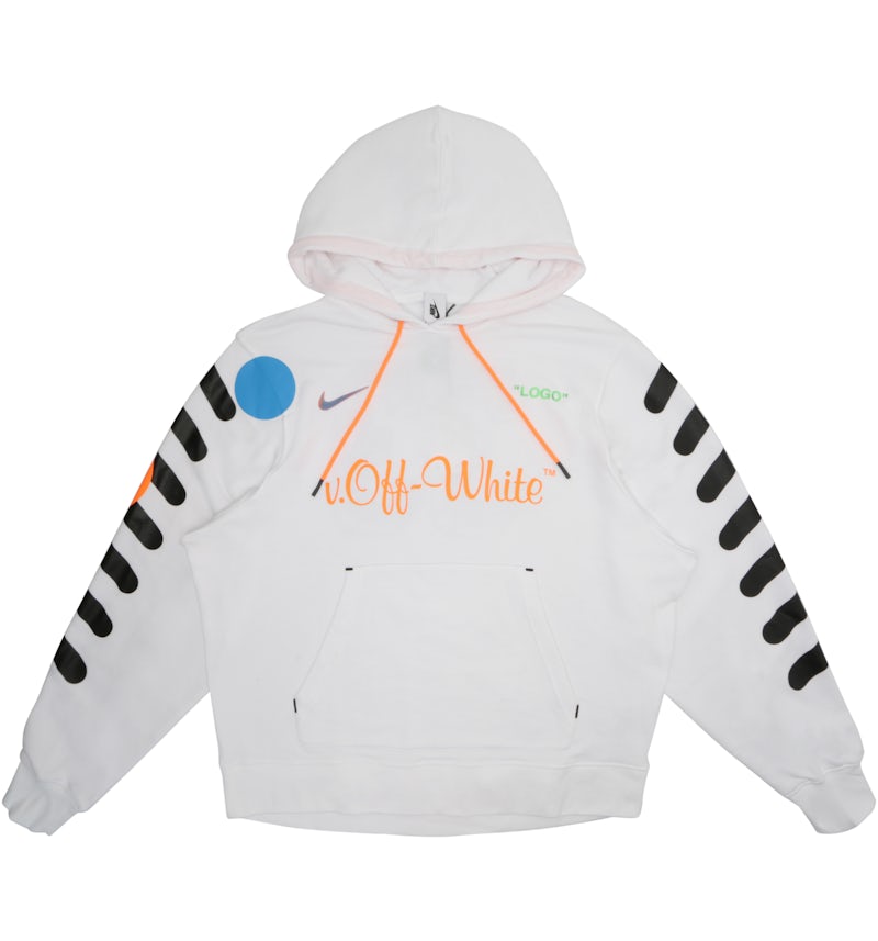 Nikelab x OFF-WHITE Mercurial NRG X Hoodie White Men's SS18 US