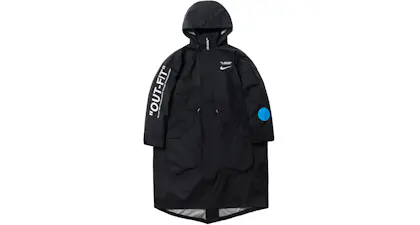 Nikelab x OFF-WHITE Mercurial NRG X Hoodie Black Men's - SS18 - US
