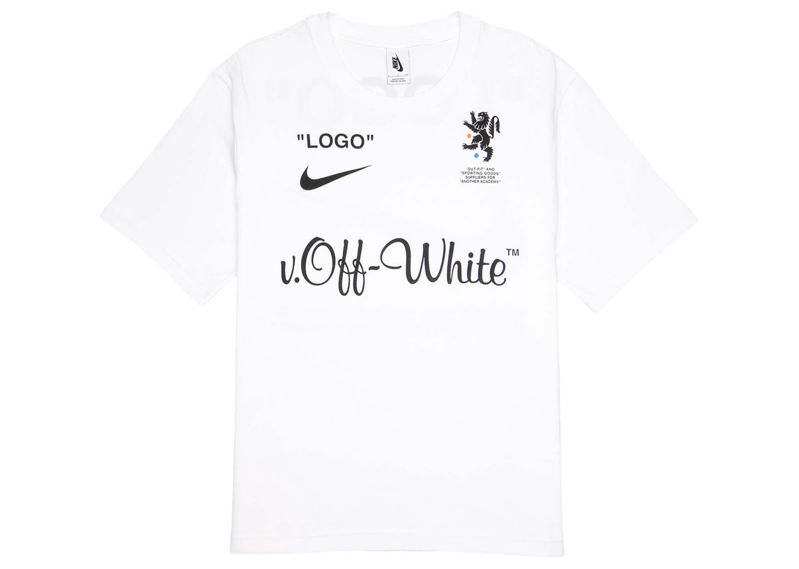 《新品》NIKE Off-White ブラック Tシャツ NIKELAB