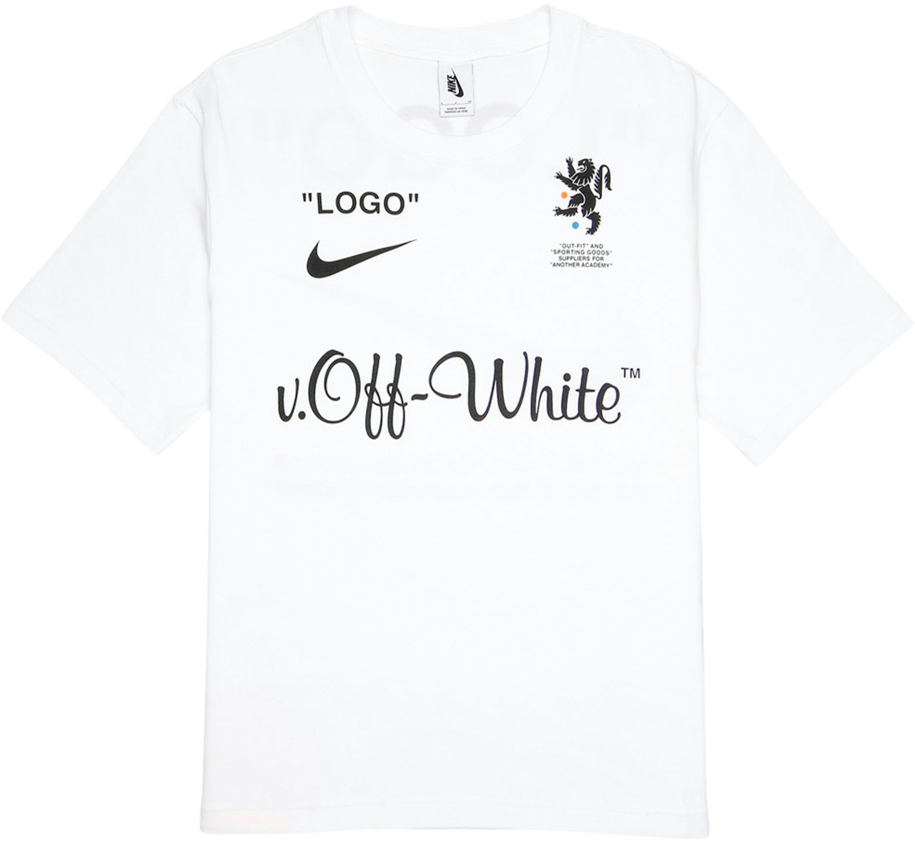Nike Off-White Mercurial NRG Tee Black