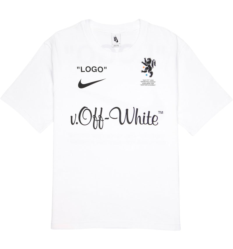 Nikelab x OFF-WHITE Mercurial NRG X Tee White Men's SS18 US