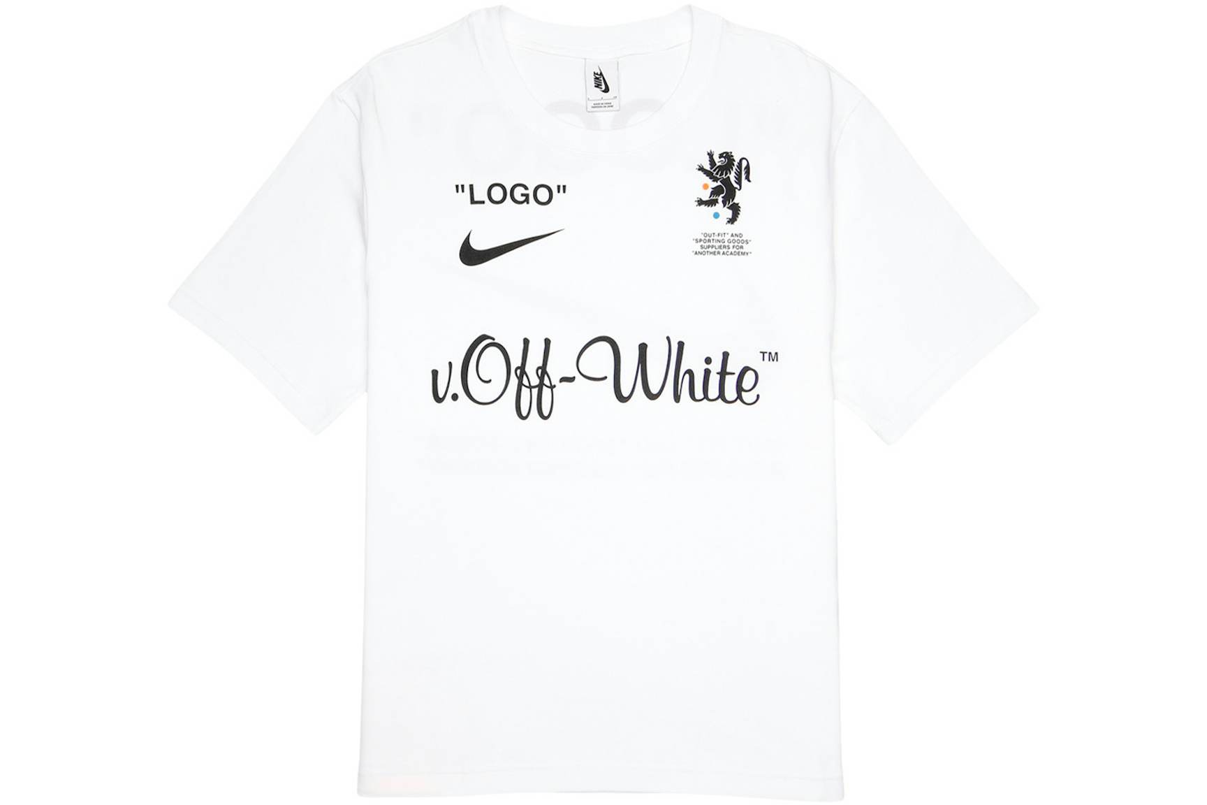 Nikelab x OFF-WHITE Mercurial NRG X Tee White Men's - SS18 - US