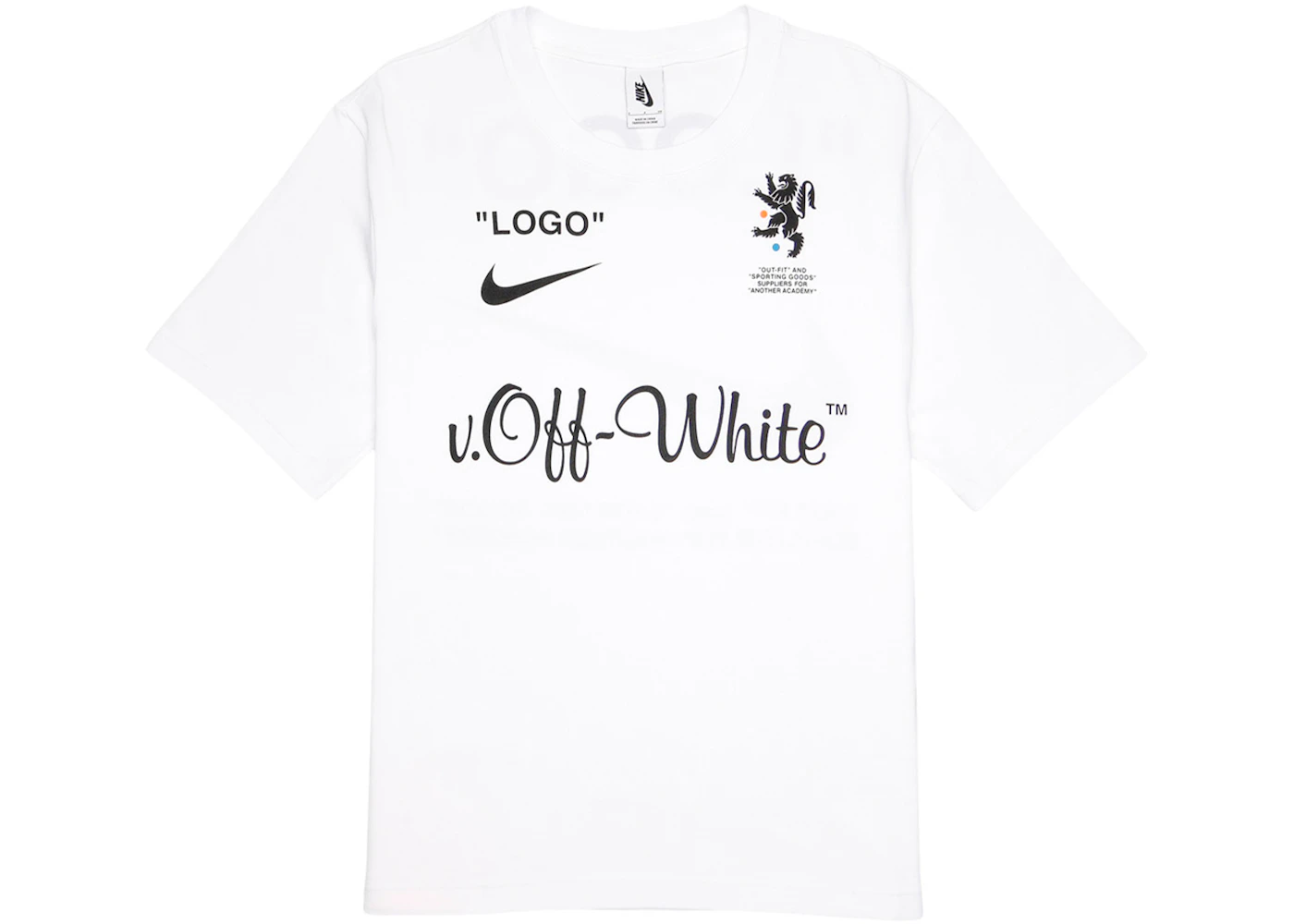 Short Sleeve Maglietta Off White X Nike Nikelab X OFF-WHITE